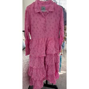 All in the details DANIELLA LONG SLEEVE TIERED DRESS $280 Lrg